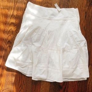 Madewell pintuck mini skirt